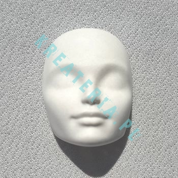 Maska gipsowa ENX6 kobieca twarz